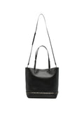 Black Rockstud Medium Tote 1