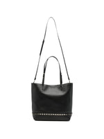 Black Rockstud Medium Tote 1