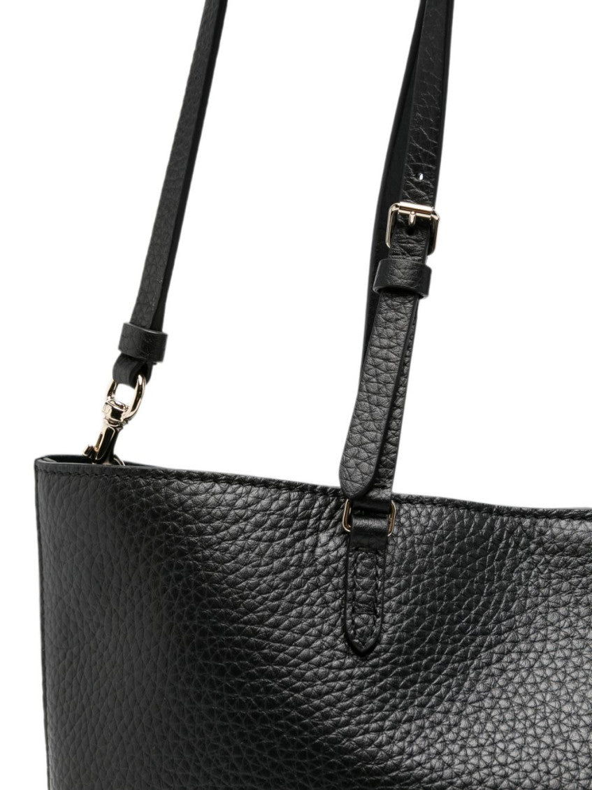 Black Rockstud Medium Tote 4