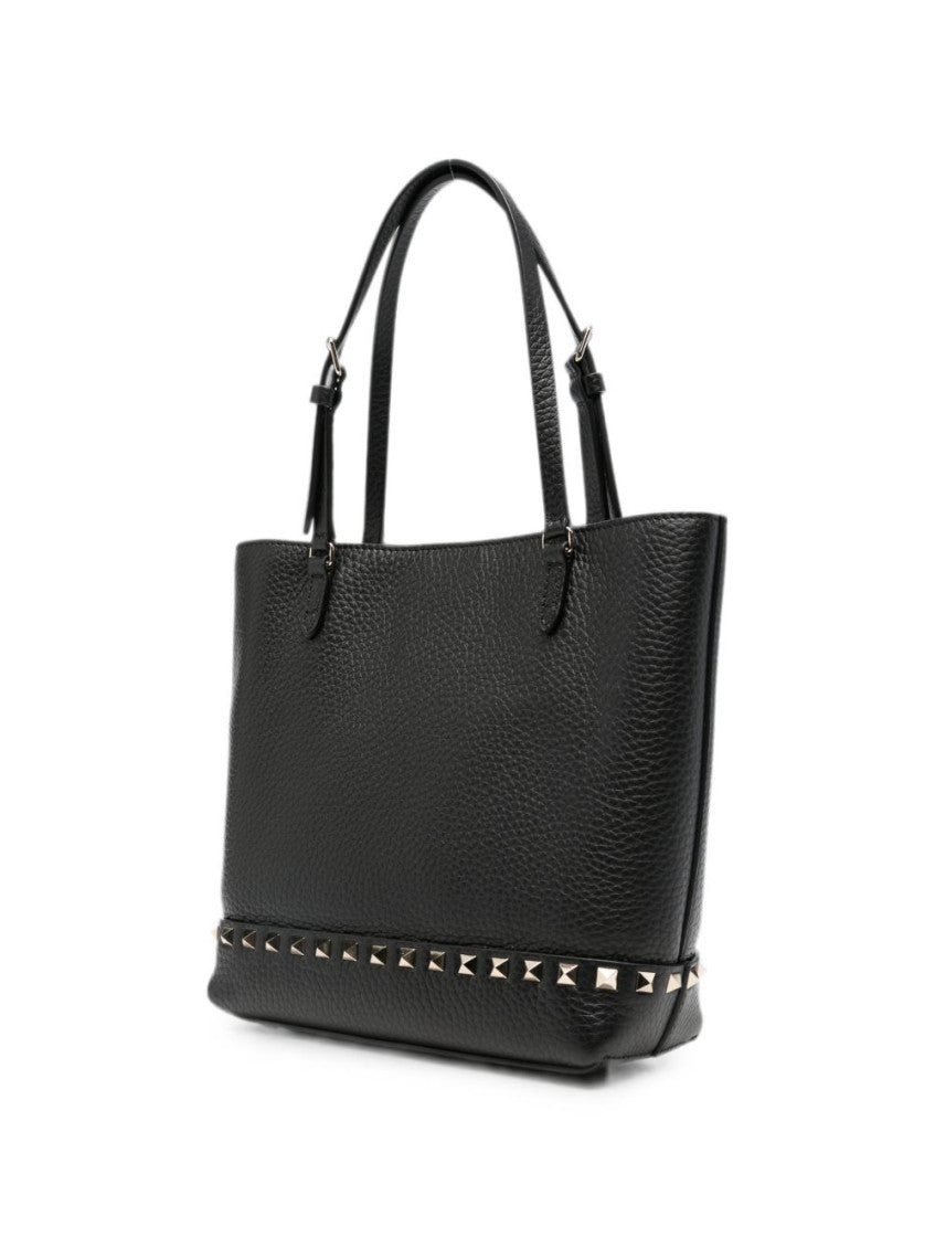 Black Rockstud Small Tote 2