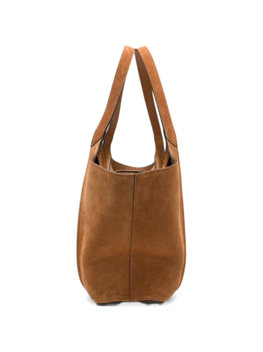Brown T-Timeless Small Tote 4