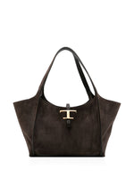 Dark Brown T-Timeless Small Tote 1
