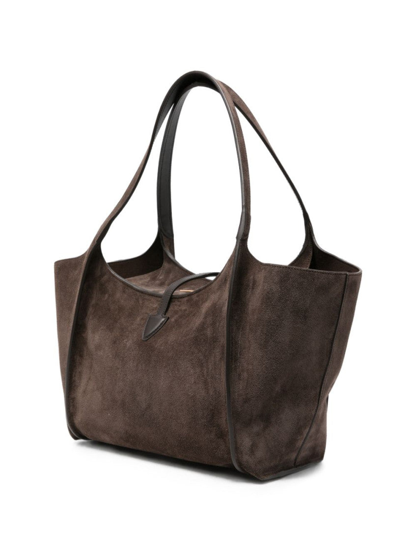 Dark Brown T-Timeless Small Tote 2