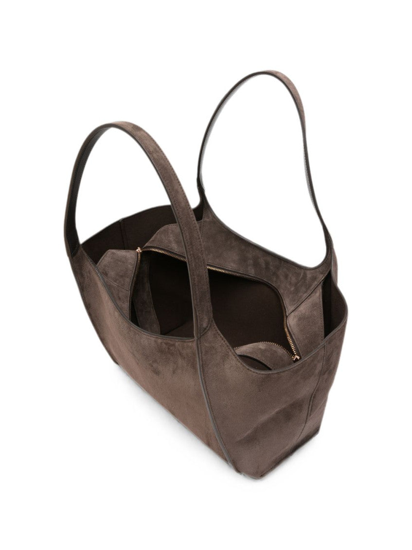 Dark Brown T-Timeless Small Tote 3