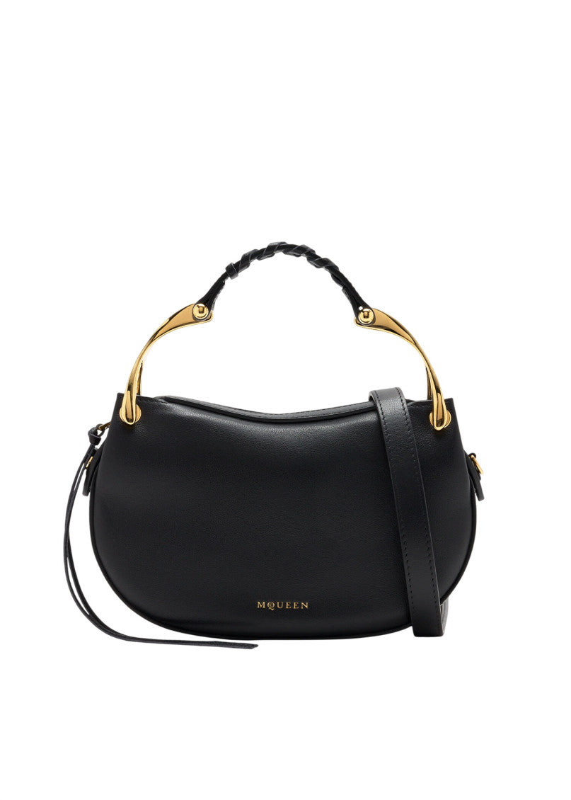 Black Wishbone Mini Shoulder Bag 1