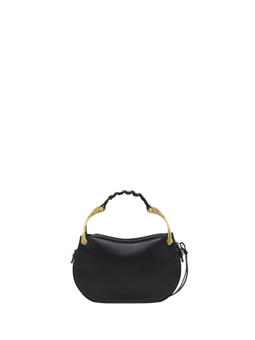 Black Wishbone Mini Shoulder Bag 2