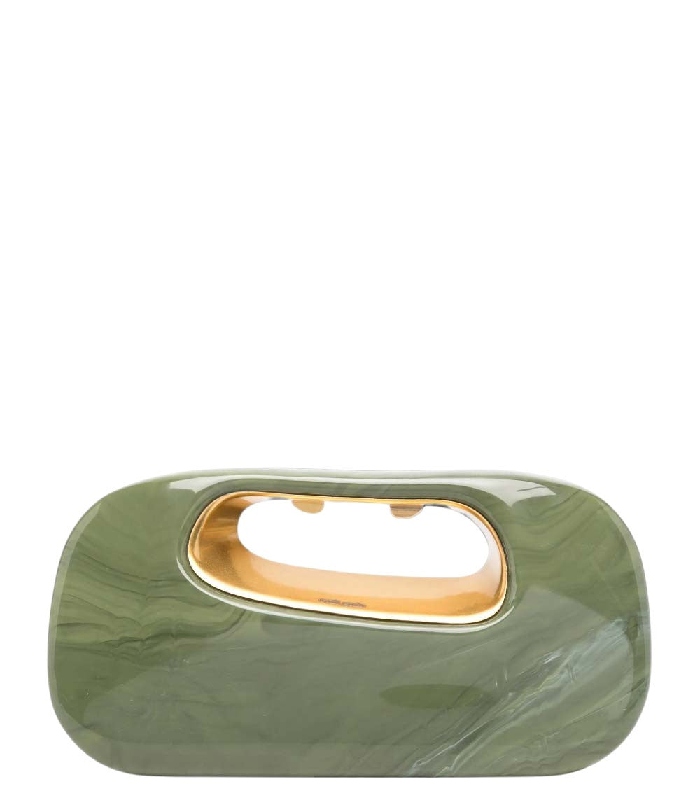 Green Amara Clutch 1