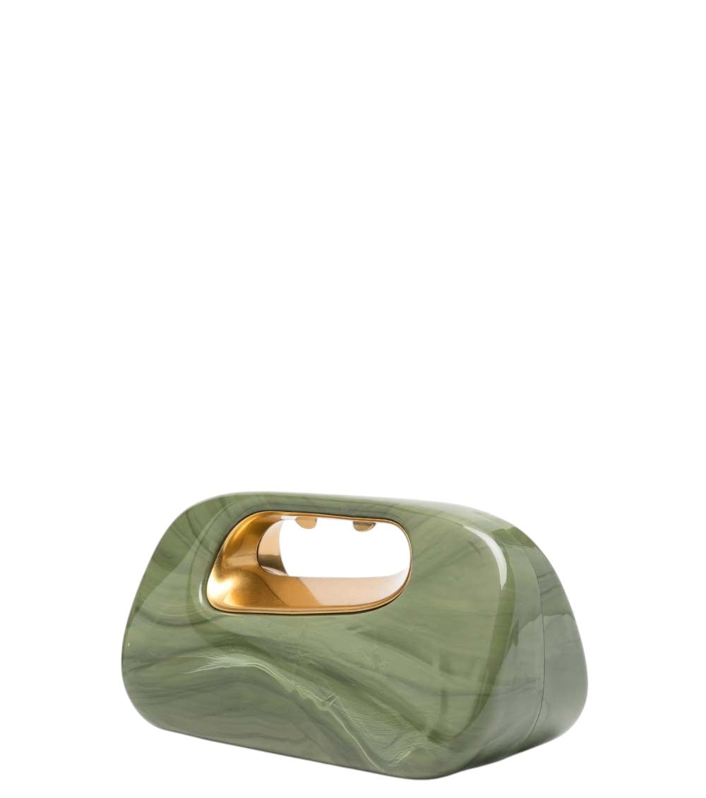 Green Amara Clutch 2