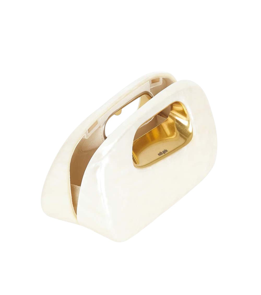 White Amara Clutch 3