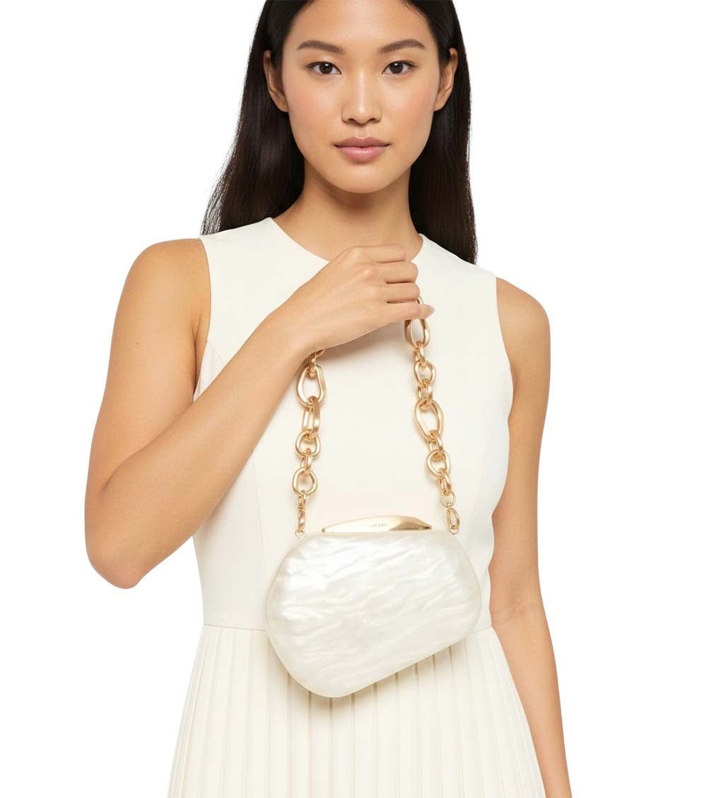 Off White Althea Clutch 5