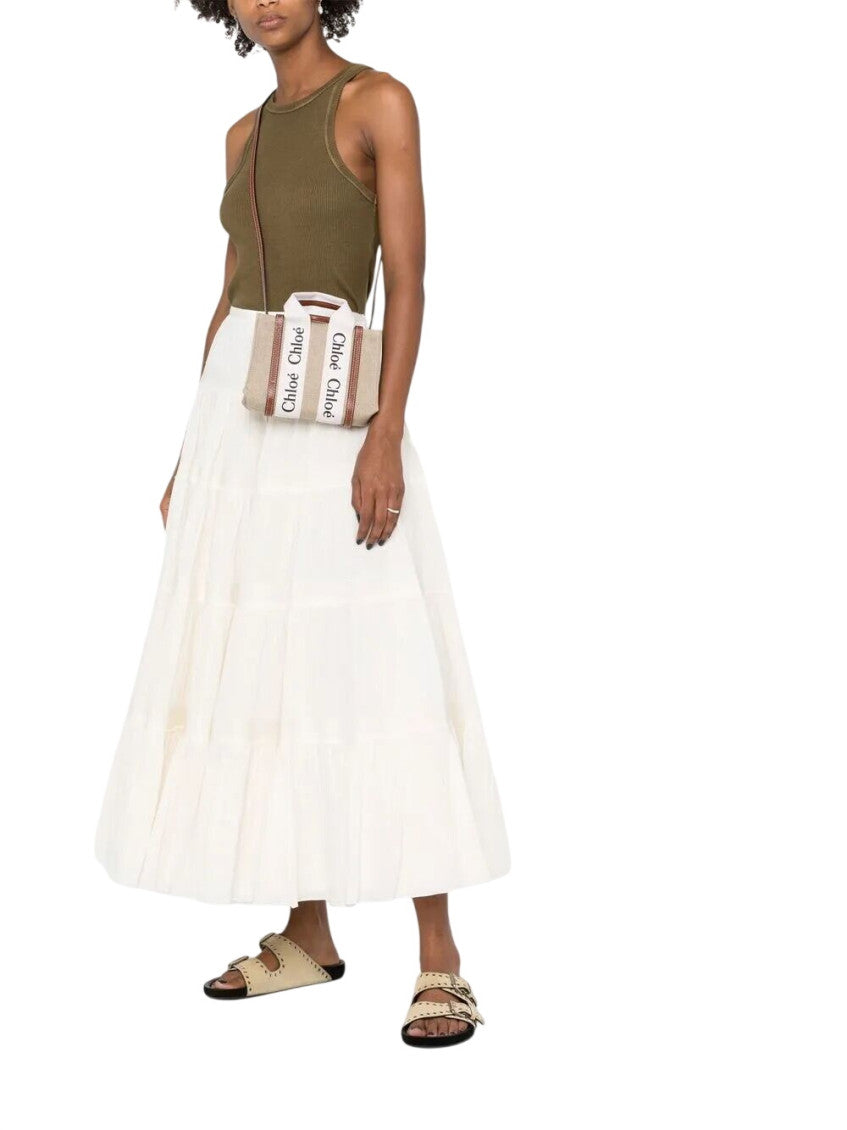 Beige Woody Mini Tote 4