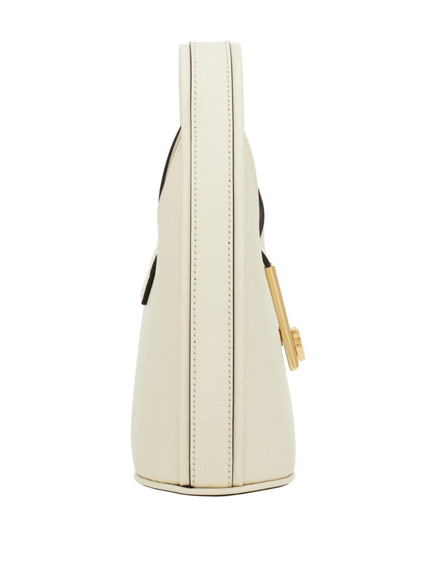 White Gancini Mini Hobo 3