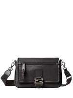 Black Flux Medium Messenger Bag 1