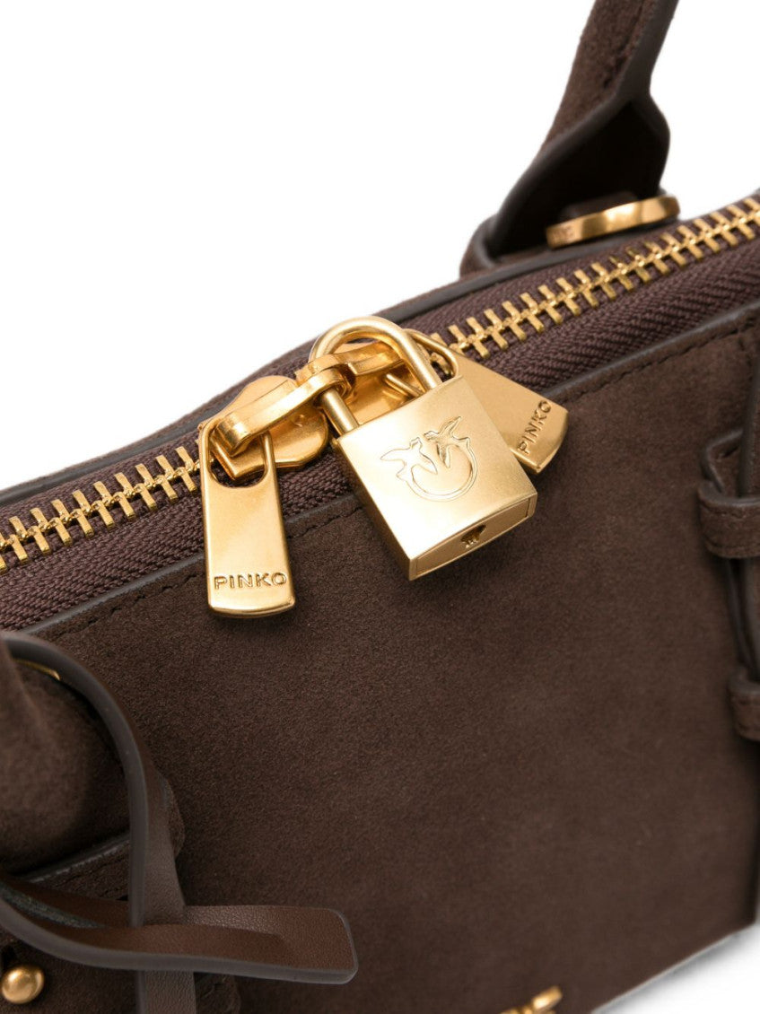Dark Brown Escape Large Shoulder Bag 4