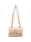 Beige Love Puff Mini Shoulder Bag 1