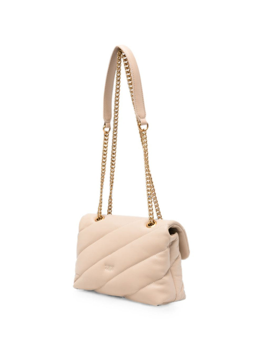 Beige Love Puff Mini Shoulder Bag 2