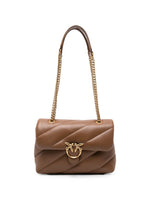 Brown Love Birds Small Shoulder Bag 1
