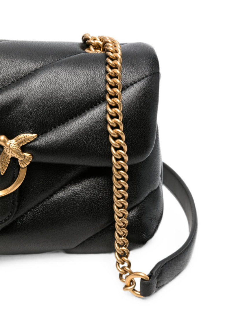 Black Love Birds Mini Shoulder Bag 4