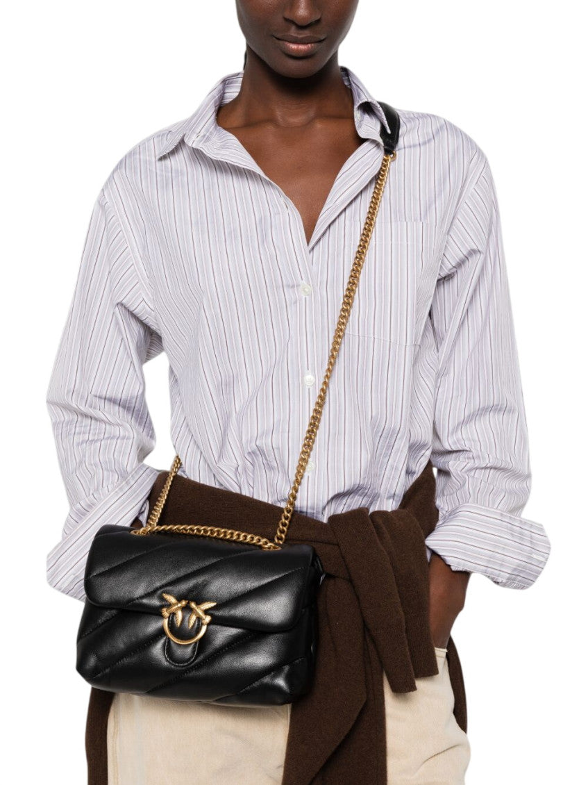 Black Love Birds Mini Shoulder Bag 5