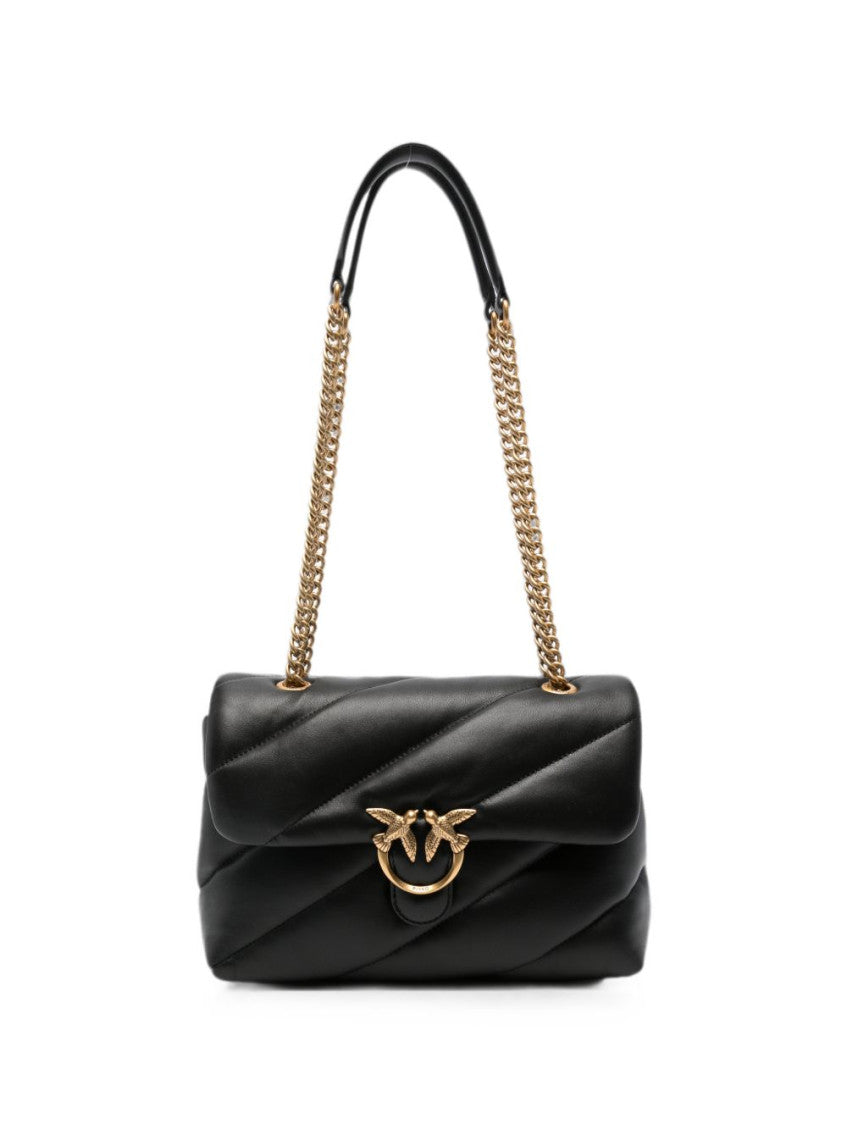 Black Love Birds Small Shoulder Bag 1