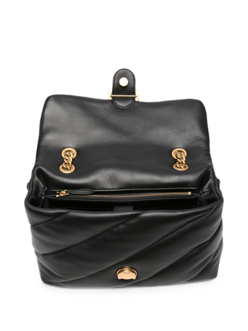 Black Love Birds Small Shoulder Bag 3
