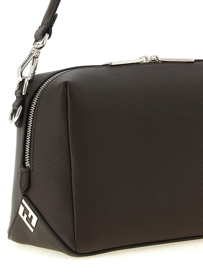 Brown Lui Medium Crossbody Bag 3