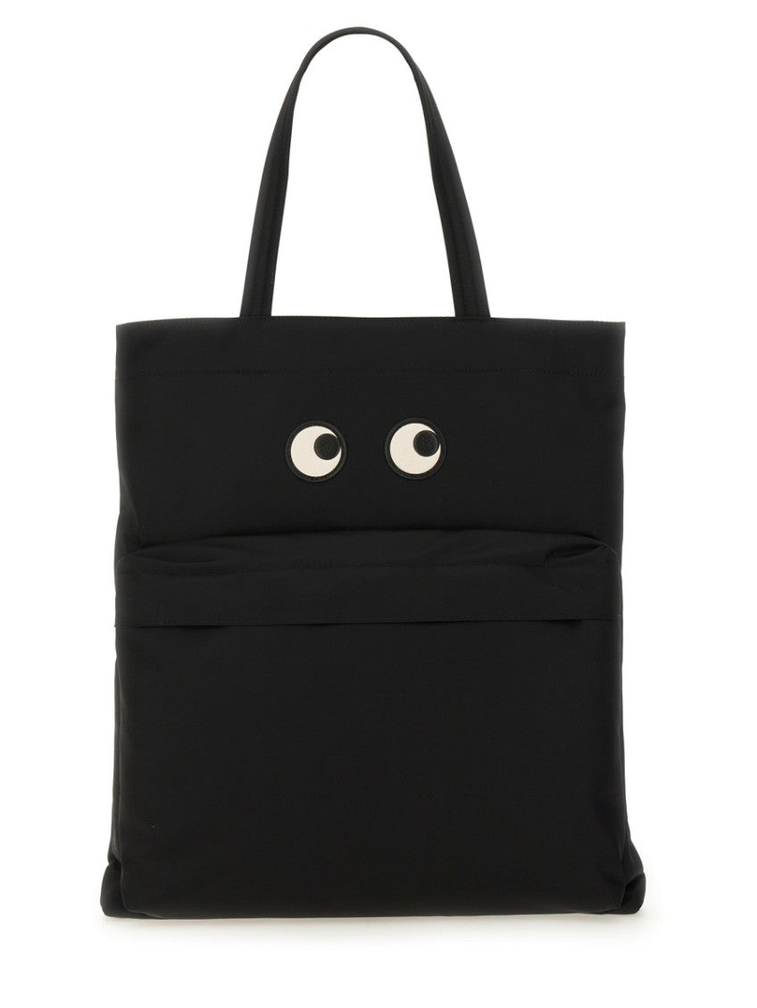 Black Eyes Large Tote 1