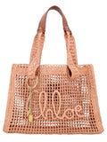 Beige Summer Banana Large Tote 1
