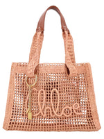 Beige Summer Banana Large Tote 1