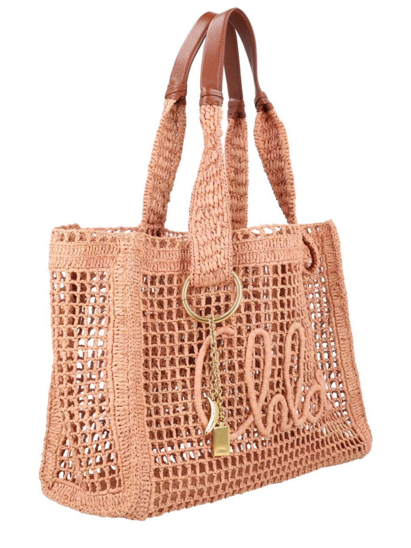 Beige Summer Banana Large Tote 3