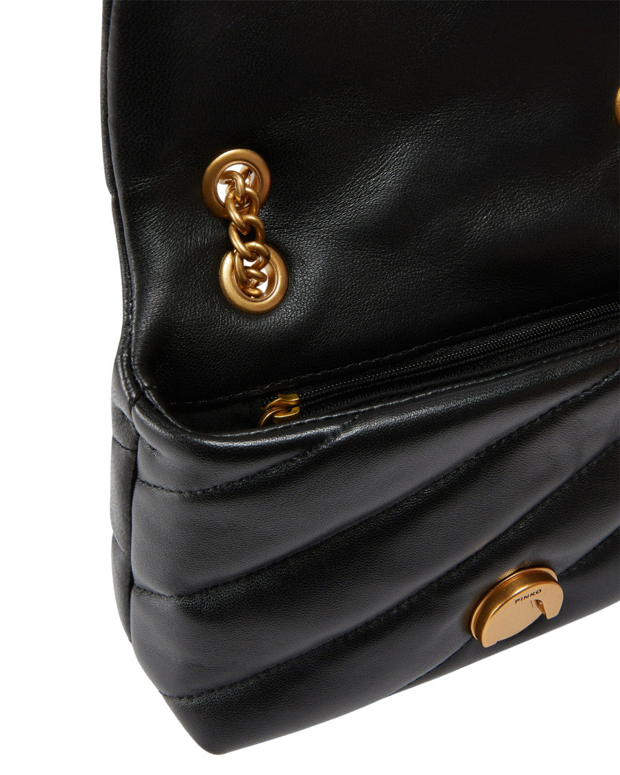 Black Love Puff Baby Shoulder Bag 3