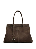 Brown Logo Medium Tote 1