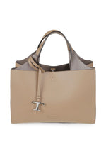 Brown T Timeless Small Tote 1