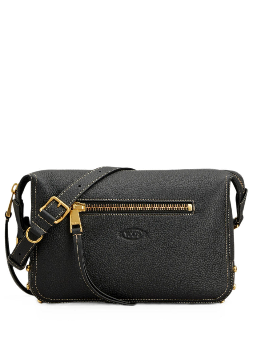 Black Metal Dots Mini Shoulder Bag 1