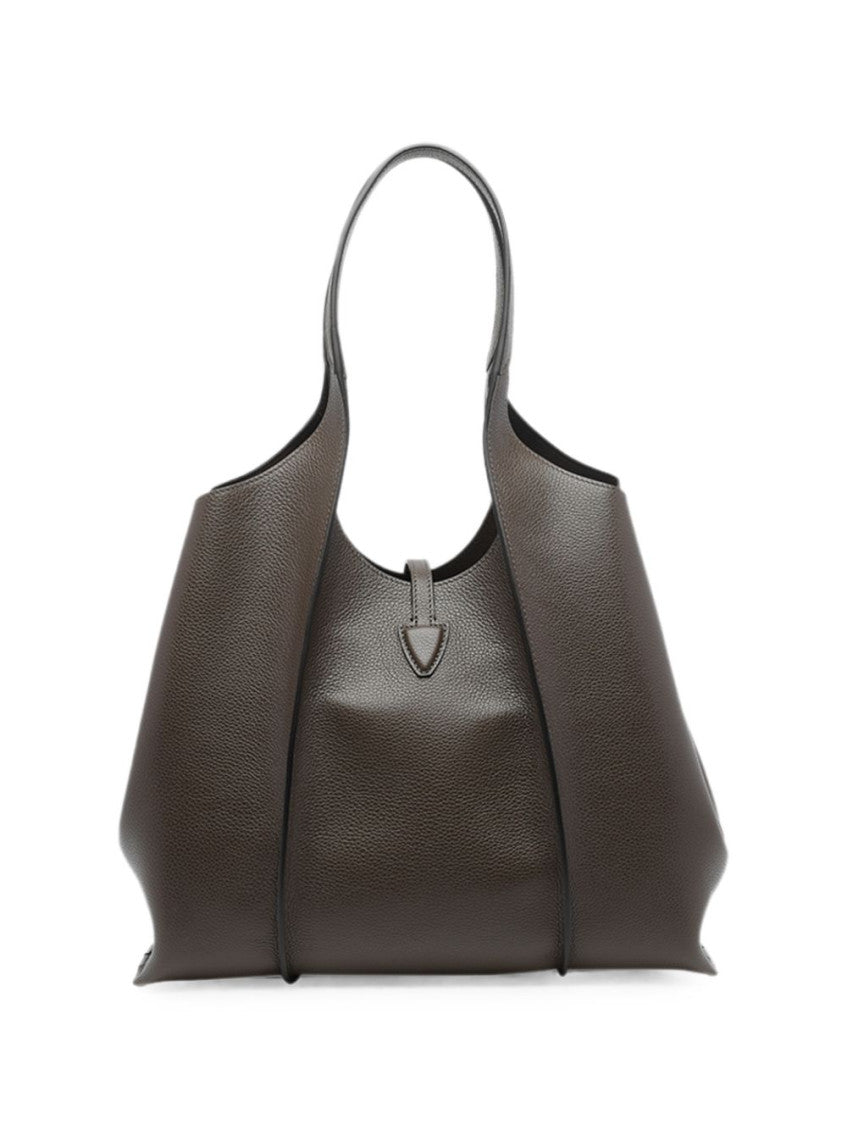 Dark Grey T Timeless Medium Tote 3