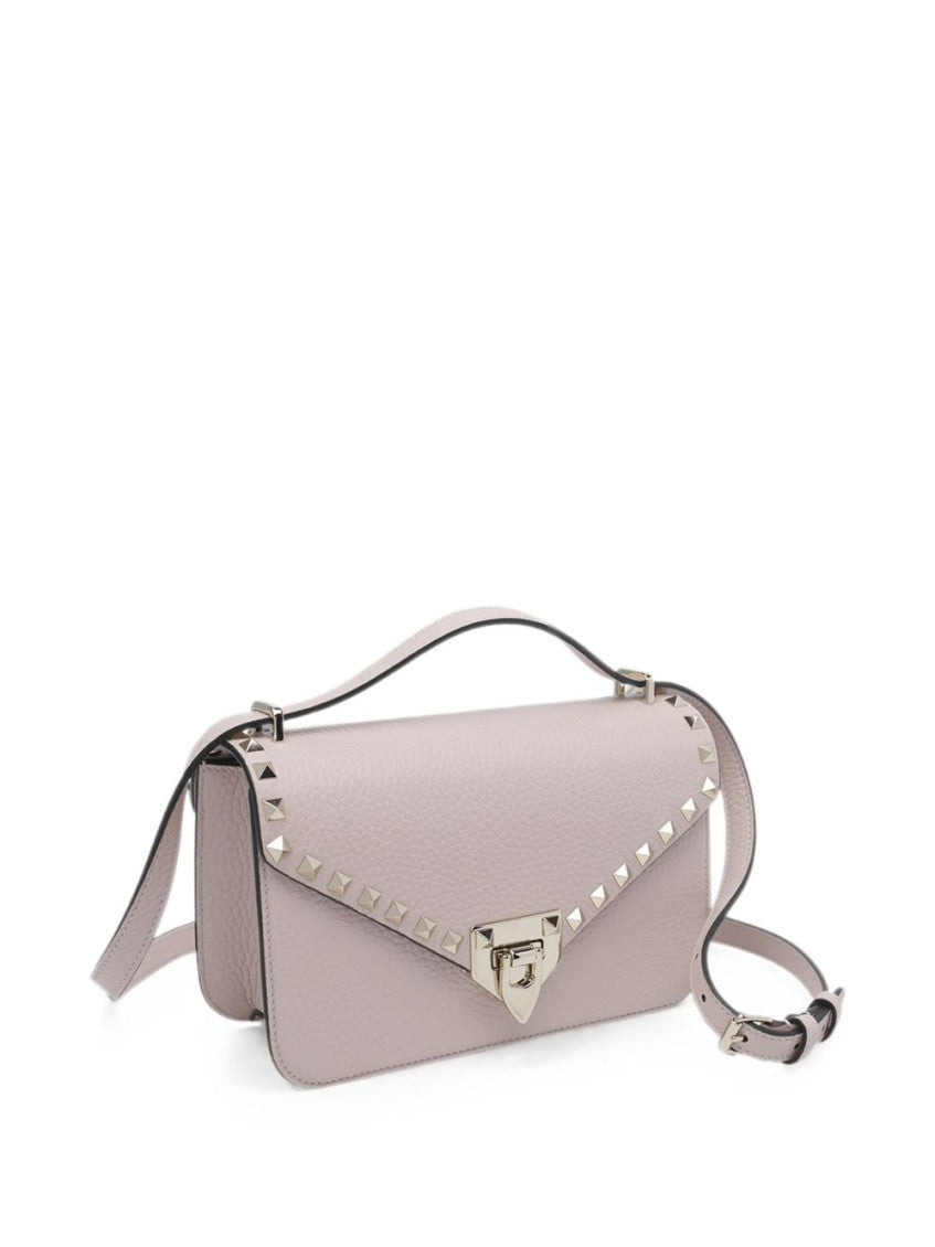 Pink Rockstud Small Shoulder Bag 2