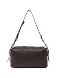 Dark Brown Keeper Medium Shoulder Bag 1