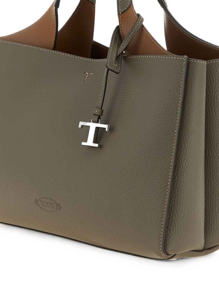 Grey T Timeless Small Tote 4
