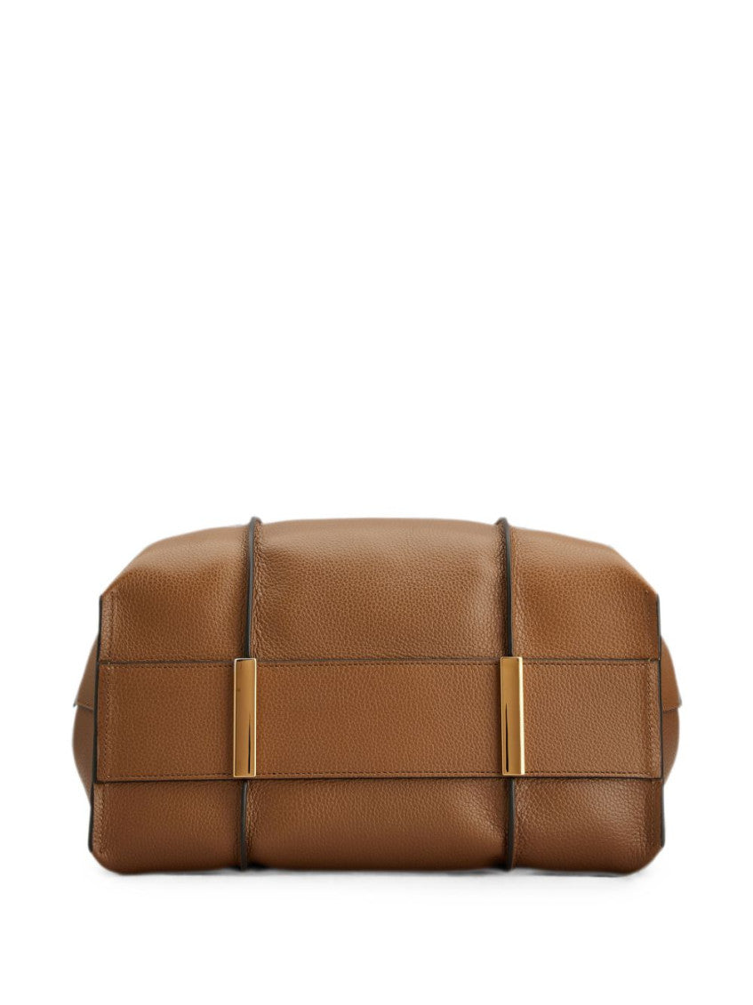 Brown T Timeless Small Tote 5