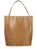 Brown Spin Large Tote 1