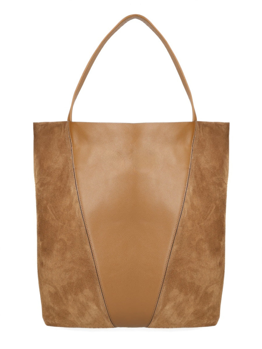 Brown Spin Large Tote 2
