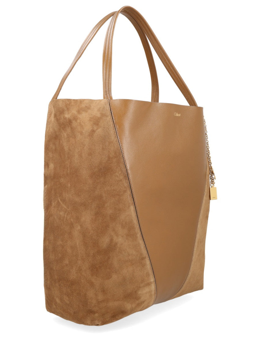Brown Spin Large Tote 3