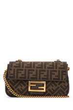 Brown Baguette mini shoulder bag 1