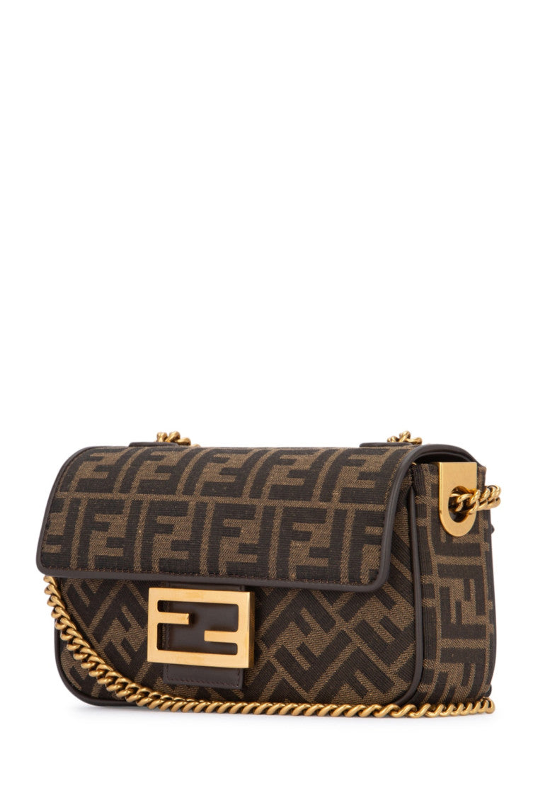 Brown Baguette mini shoulder bag 2