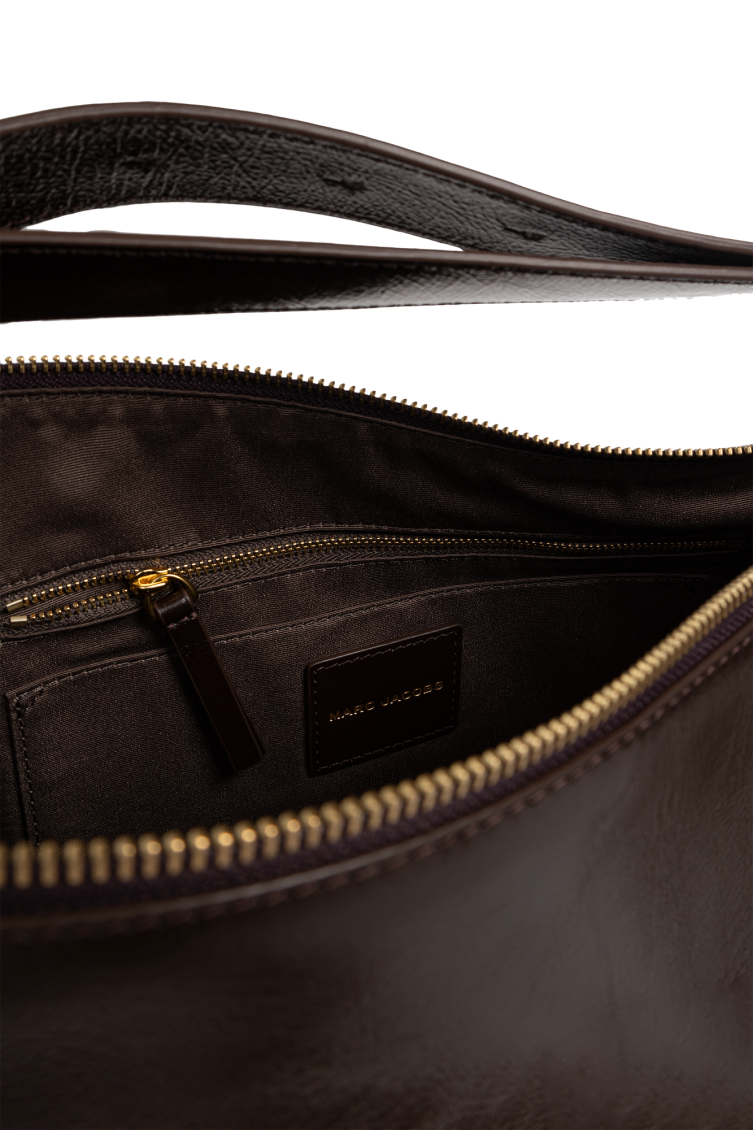 Dark Brown Scene Large Shoulder Bag 4