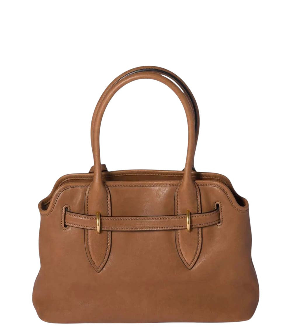 Brown Aventure Medium Shoulder Bag 2