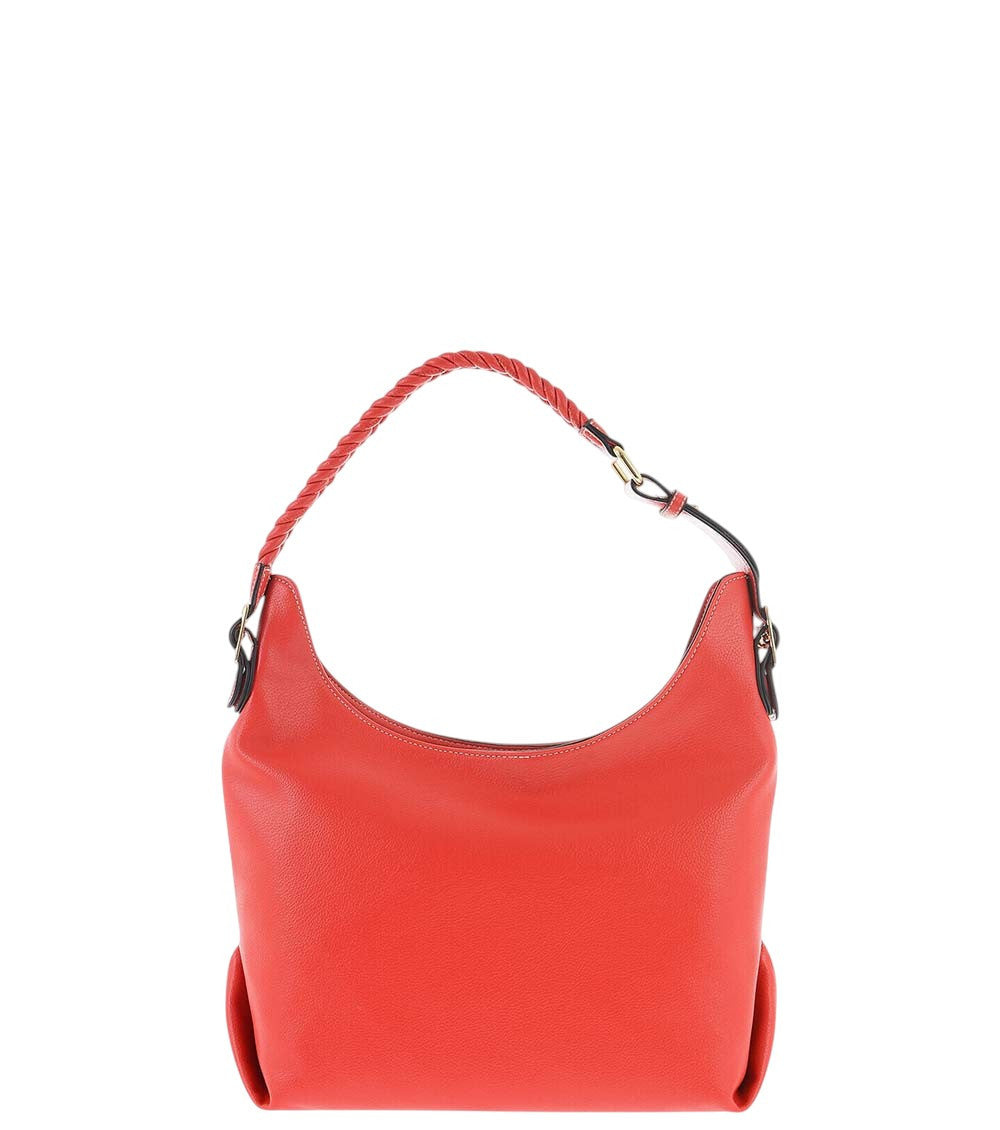 Red Logo Medium Shoulder Bag 3
