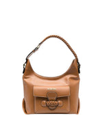 Brown Logo Medium Shoulder Bag 1