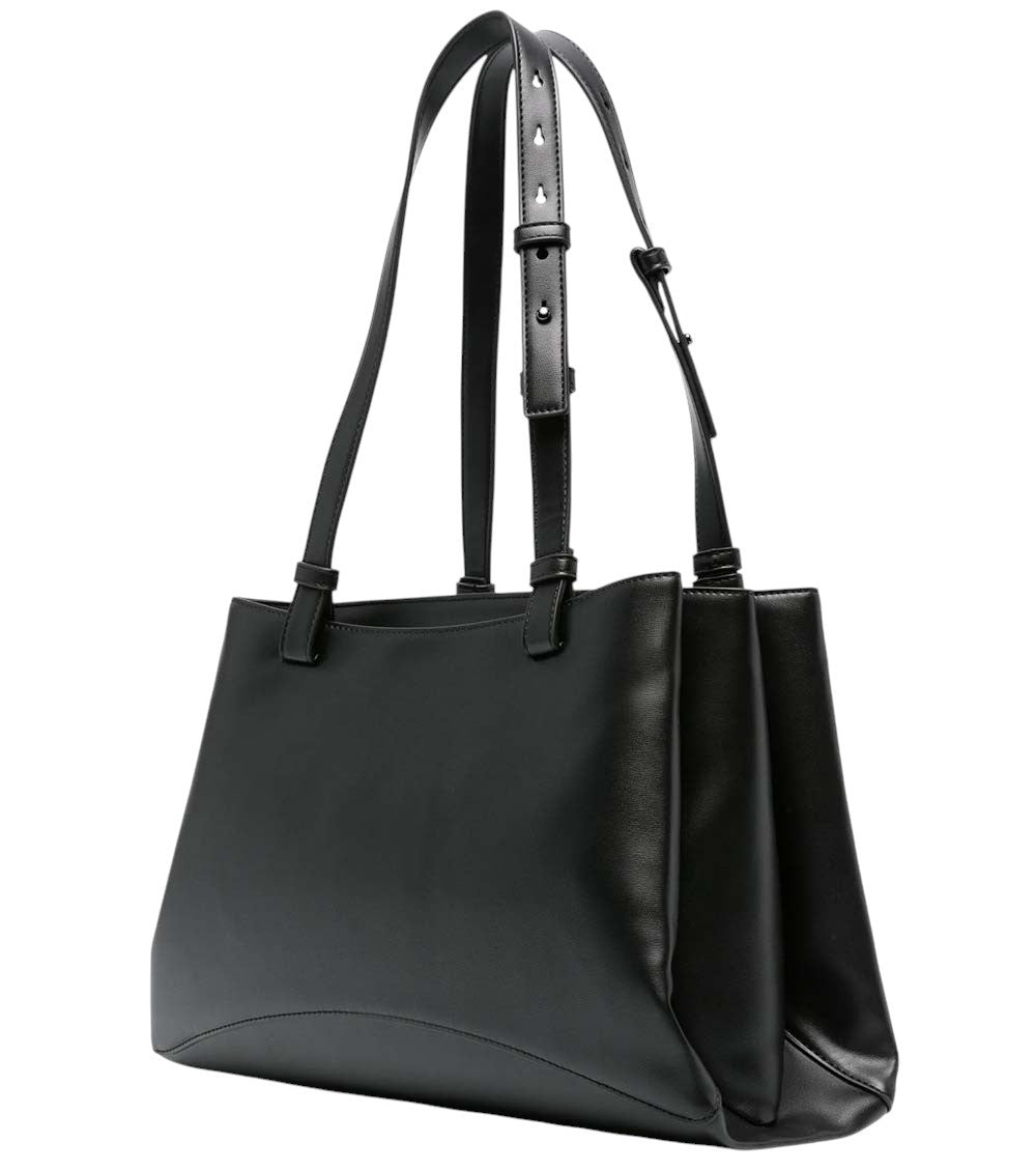 Black Logo Large Tote 2