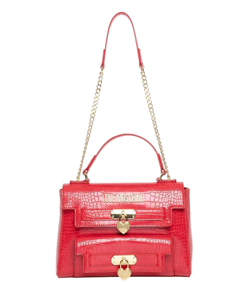 Red Logo Small Satchel 2